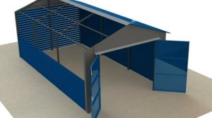 Производство гаражей-пеналов из профлиста. Бизнес идея