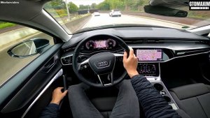 2023 Audi A6 Avant 45 TDI quattro - pov test drive