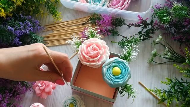 Relax-time ? Букет из мыла в коробочке ? Как сделать мыльный букет ? Мыловарение