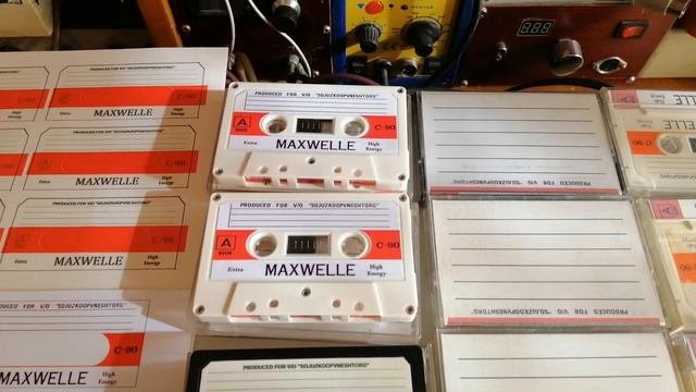 Кассеты MAXWELLE.