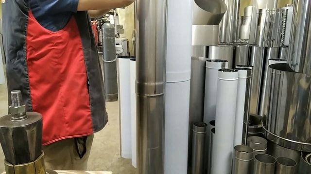 Дымоходные системы Смирнов. Производство дымоходов из нержавеющей стали.