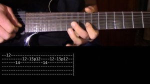 Battery Guitar Solo Lesson - Metallica (with tabs)