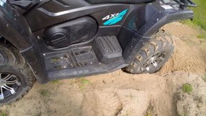 Квадроцикл CF moto X-4. Краткий отчет 3.