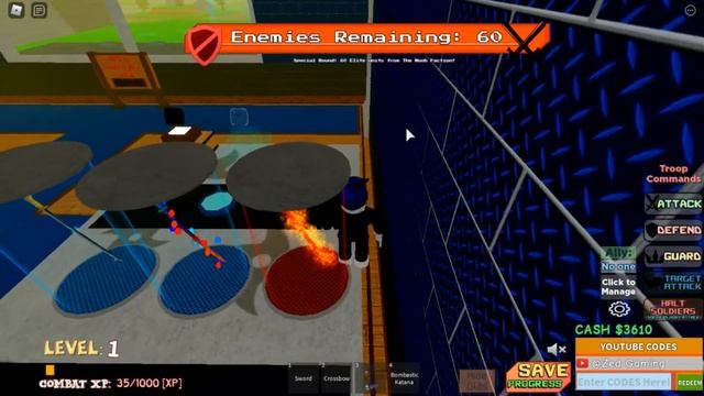 СОЗДАЛ АРМИЮ СОЛДАТ - Roblox Faction Defence Tycoon смотреть онлайн