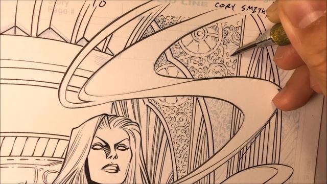 How to ART Draw and Ink CROW QUILL NIBS Pen & Inks смотреть онлайн