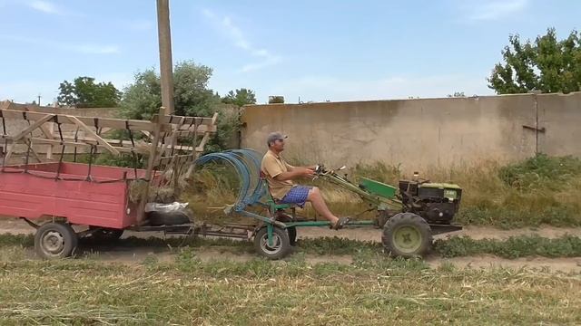 Год работы мотоблоком за 10 минут смотреть онлайн