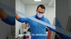 HYDRO-TEC MEMBRANE от Bergauf - гидроизоляция на 100%!