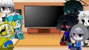 |Undertale AU react to Ink sans meme| {Pt. 3/?} °RUS°ENG°