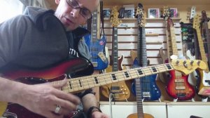 Slap essentials. Short double thumb pattern. BASS LESSON