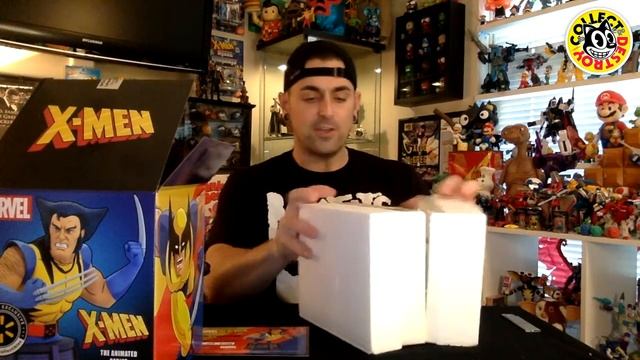 X-Men Wolverine Unmasked Animated Bust by Diamond Select Toys - Unboxing & Product Reveal смотреть онлайн