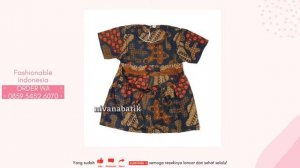 40 Kumpulan Baju Batik Anak Perempuan Terbaru 2021