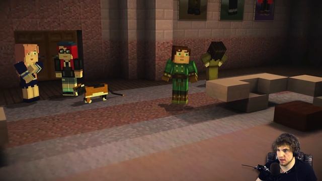 Minecraft Story Mode Episode 6 - YOUTUBER MURDER MYSTERY (EP 6 Part 1) смотреть онлайн
