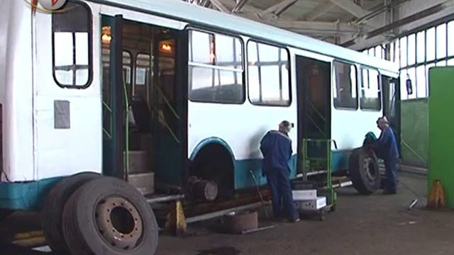 Подготовка автобусов смотреть онлайн