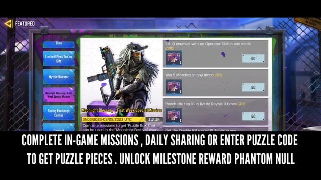 Moonlight blessings How to Complete Puzzle box & Parcel box Events | How to Get Free Legendary Msmc смотреть онлайн