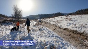 Всесезонная резина зимой - тест из 10 машин!