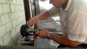 Как смазать редуктор мотокосы...