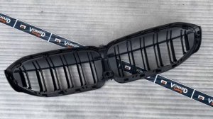 Ноздри решетки BMW 3 G20 G21 М-Стиль сдвоенные