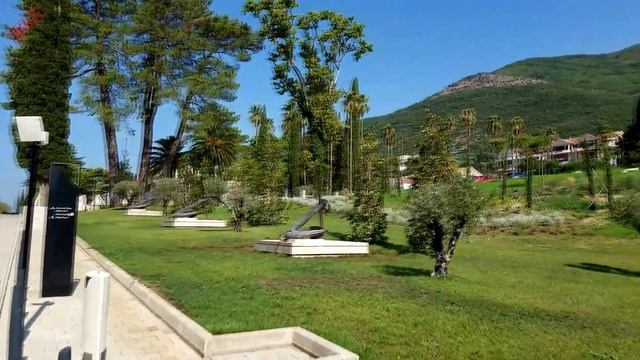 Прогулка по Порто Нови - лакшери деревня в Черногории
