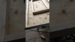 Изготовление многоразовой деревянной формы, для заливки бетонных плит.