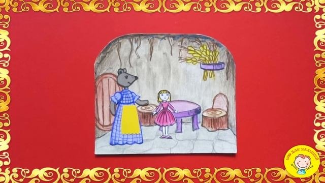 ДЮЙМОВОЧКА - сказка в картинках.