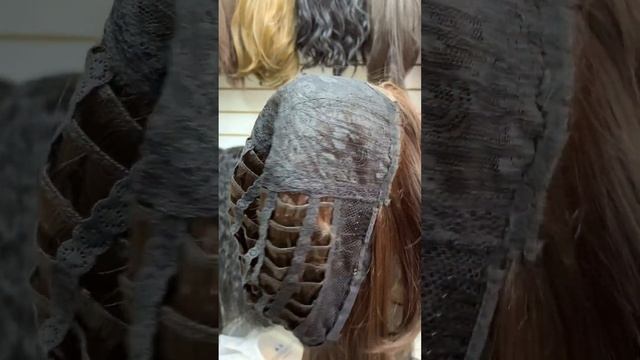 Парик, коричневый, с боковой челкой, каскад смотреть онлайн