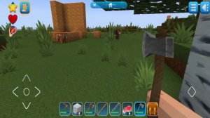 Suvival RealmCraft 3DMine Block World New Gameplay Part 1 (iOS Android) 2023