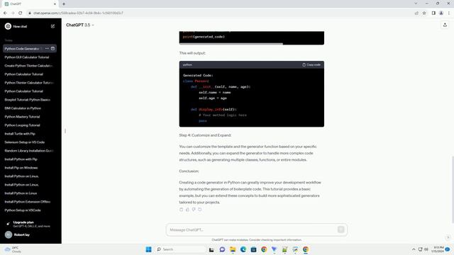 how to make a code generator in python смотреть онлайн
