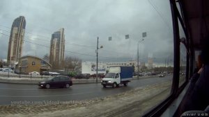 Трамвай 10 улица Кулакова - метро Щукинская // 2017