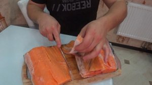 #Семга#Как засолить семгу быстро в домашних условиях#