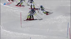 Mikaela Shiffrin SL stro-motion video* FIS Skiing World Championship Cortina 2021