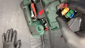 Резистор или Электронный блок? Ремонт перфоратора Metabo KHEV 5-40 BL