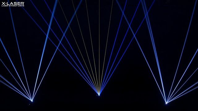X-Laser's custom show #3 - "This is What You Came For" (3 projectors, 4K)