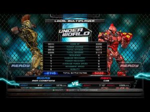 REAL STEEL THE VIDEO GAME [XBOX360/PS3] - MIDAS vs ABEL