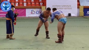 Монгол үндэсний бөхийн мэргэжлийн лигийн Анхдугаар барилдаан. У.н Б.Цэдэнсодном-А.а Б.Батсайхан