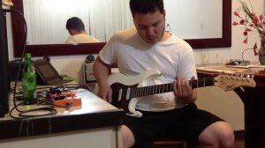 Teste – Cort G210 – Peavey Valveking – Caline Cp-18 Orange Burst + Nux Time Core