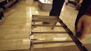 Универсальная подставка под коптильню, котелок, с решеткой-гриль