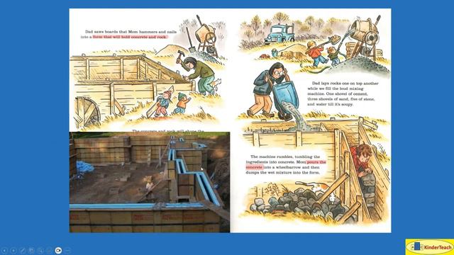 Building Our House - Interactive Read Aloud смотреть онлайн