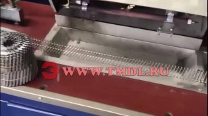 Станок для производства гвоздей в барабанной катушке для пневмопистолета