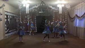 "Танец Снегурочек"  МБДОУ д/с №34  " Мишутка"  города  Новошахтинска