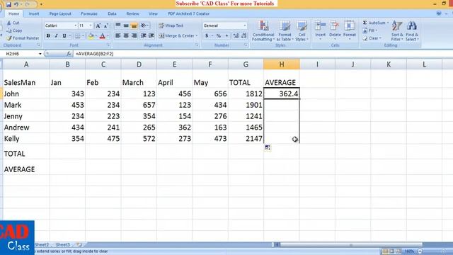 Excel Basic Functions and Formulas