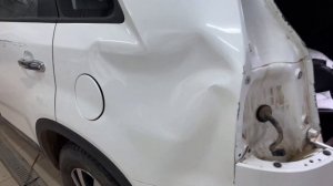 На что способен PDR? Сбили лося. Ремонт без покраски.
