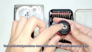 KM-925 - How to use 32Pcs 72 Teeth Double-End Mini Palm Ratchet Tool Set (For Precision & 1/4")