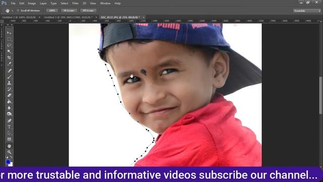 How to use of hand tool in photoshop in Hindi | Photoshop tutorial смотреть онлайн