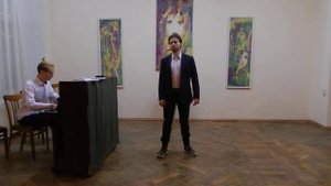 Украинская народная песня ''Чёрные брови, карие очи''.
