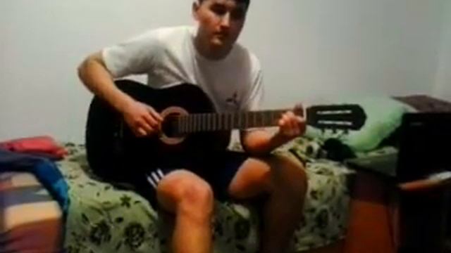 кавер на гитаре, милые глаза смотреть онлайн