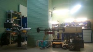 Соосный квадрик , тест 1 Независимая система тяги.