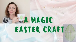 A Magic Easter craft
|Волшебная поделка на Пасху для детей на английском