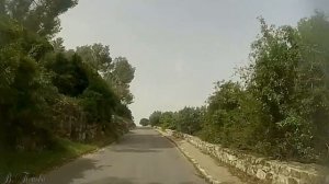 ИЗРАИЛЬ. ISRAEL  Дорога на гору Фавор (Тавор). The road to Mount Tabor (Tavor)