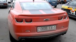 КРАСНЫЙ ПОРОДИСТЫЙ АМЕРИКАНЕЦ. CHEVROLET CAMARO