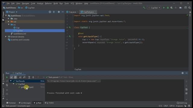 JUnit 5 in IntelliJ Java Project: Java Programming смотреть онлайн